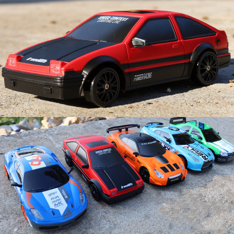 2.4G Drift Rc Car 4WD RC Drift Car Toy Remote Control GTR Model AE86 Vehicle Car RC Racing Car Toy For Children Christmas Gifts - Image 5