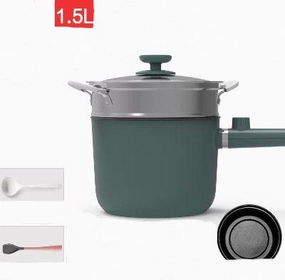 Mini Hot Pot Portable Electric Cooking Pot Mini Plug-in Household - Image 2