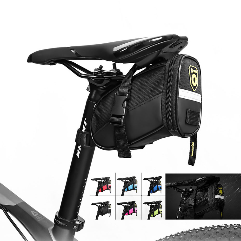 Waterproof Saddle Bag, Strap Mount Seat Pack, Bike Seat Bag, Bicycle Saddle Bag, Cycling Bag For Mountain Road Bikes - Image 10