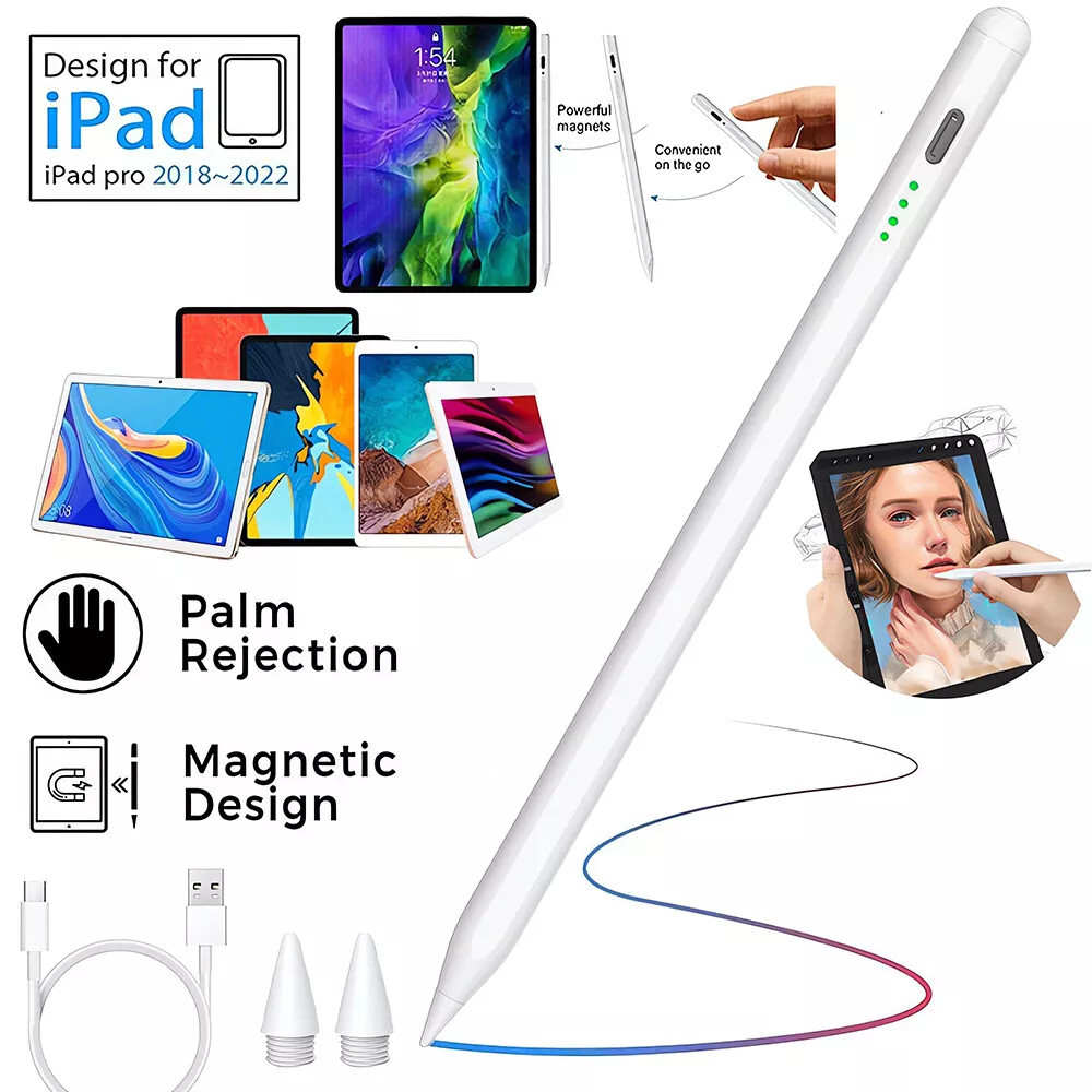 Bluetooth Stylus Stift Pencil Pen Fr 2018-2024 IPad 6 7 8 9 10 Generation - Image 6
