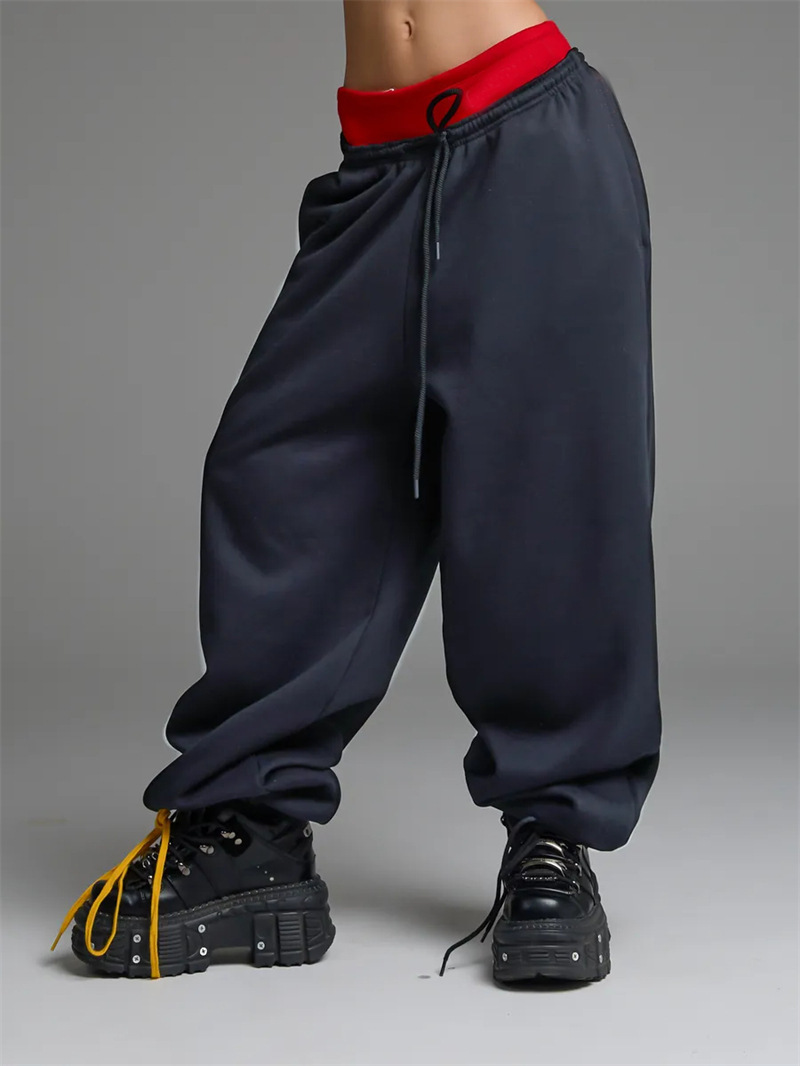 Casual Straight-leg Wide Leg Sweatpants - Image 3