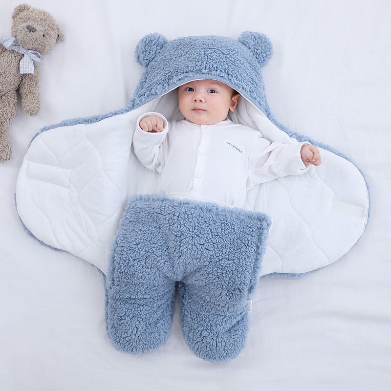 Autumn And Winter Thickened Anti-Shock Out Baby Quilt - Image 10