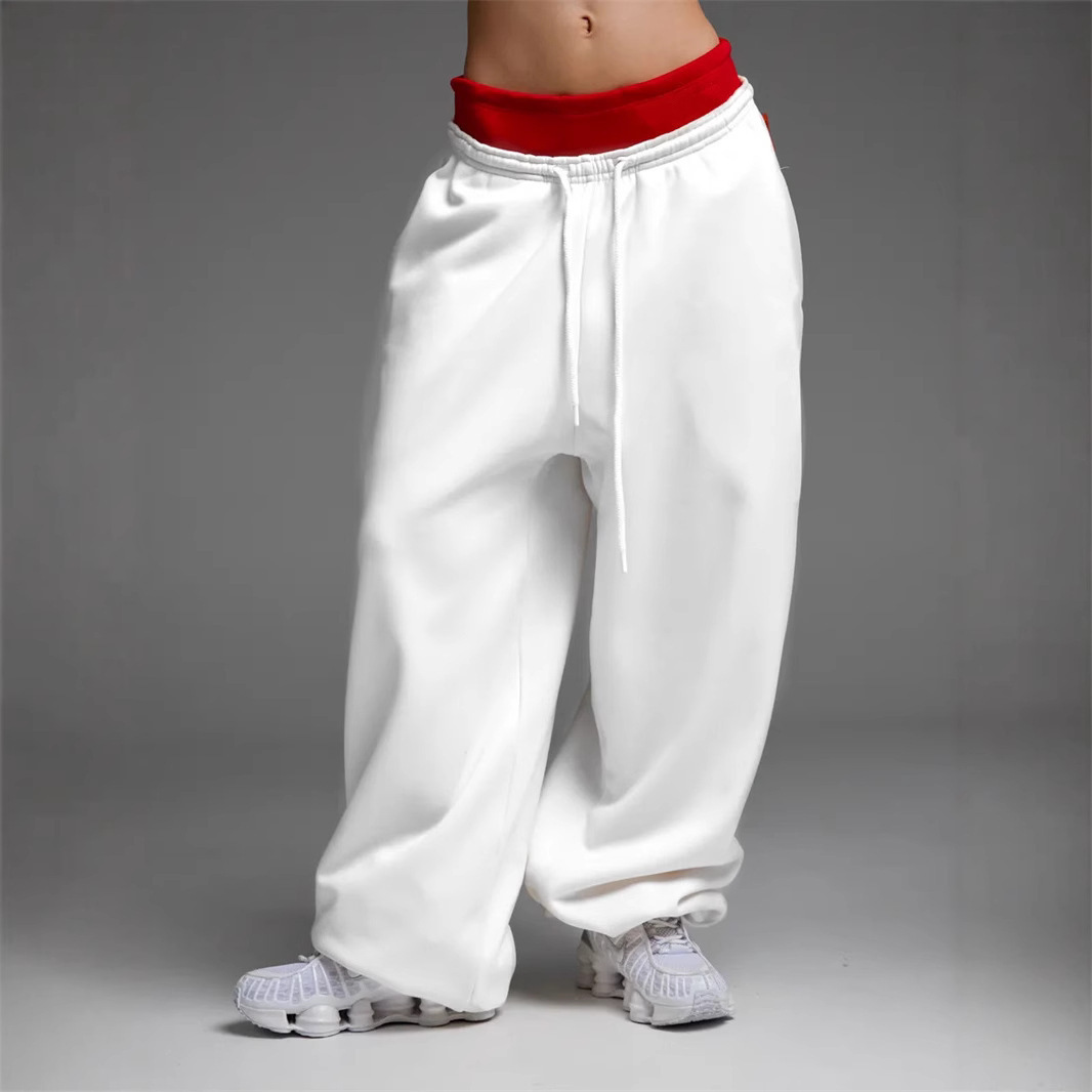Casual Straight-leg Wide Leg Sweatpants - Image 2