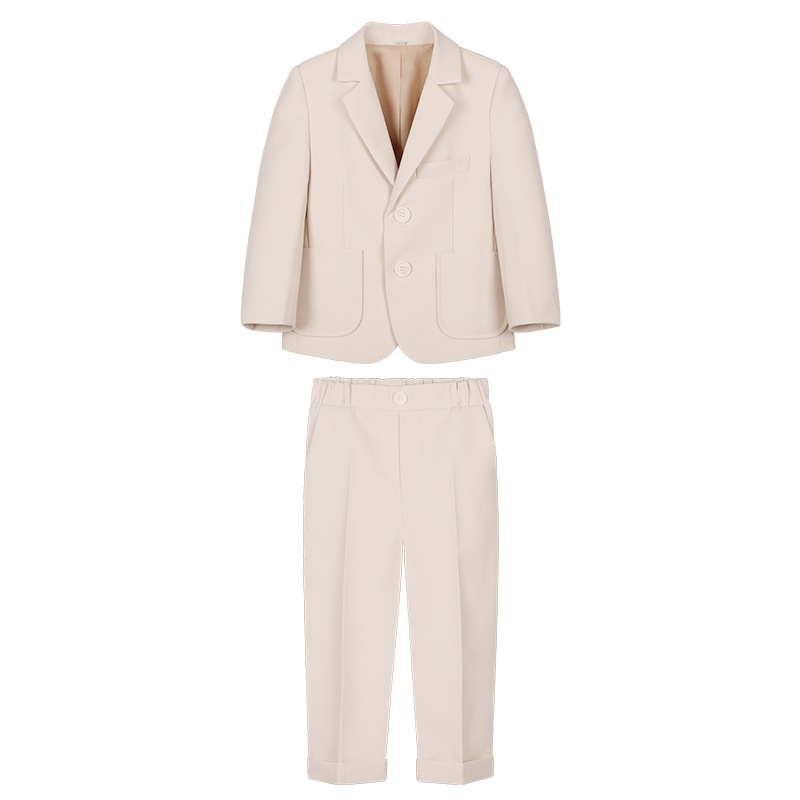 Boy's Suit Dress British Solid Color - Image 2