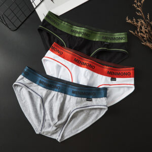 Men's Underwear Low Waist Cotton Tight Sexy Comfortable Breathable