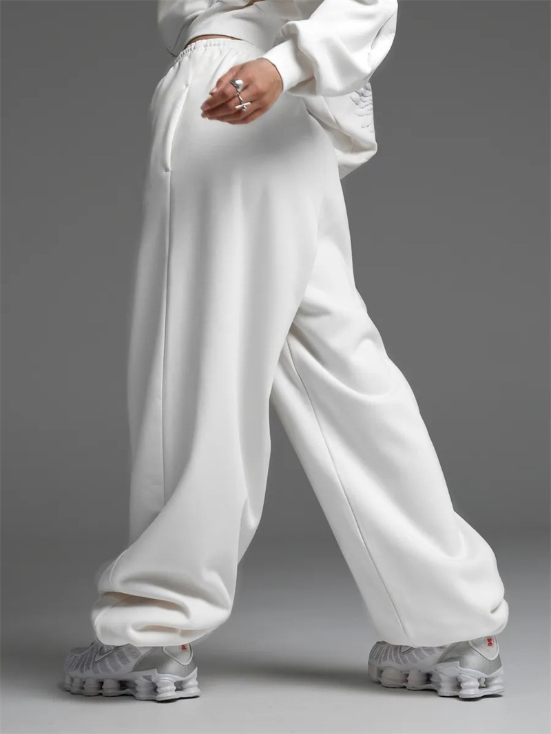 Casual Straight-leg Wide Leg Sweatpants - Image 5